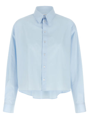MM6 Maison Margiela 100% Cotton blouse in blue