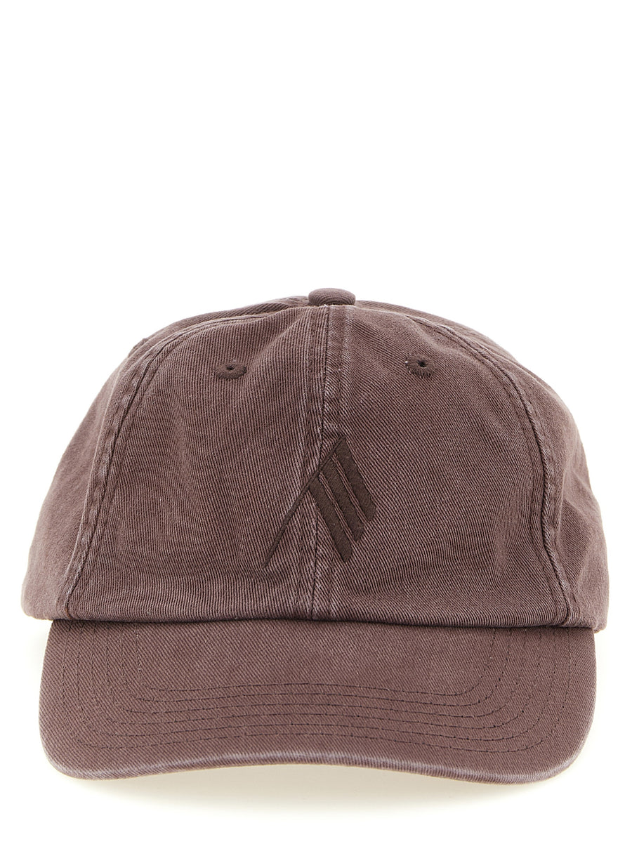 The Attico TH326203BM 100% Cotton baseball cap in brown