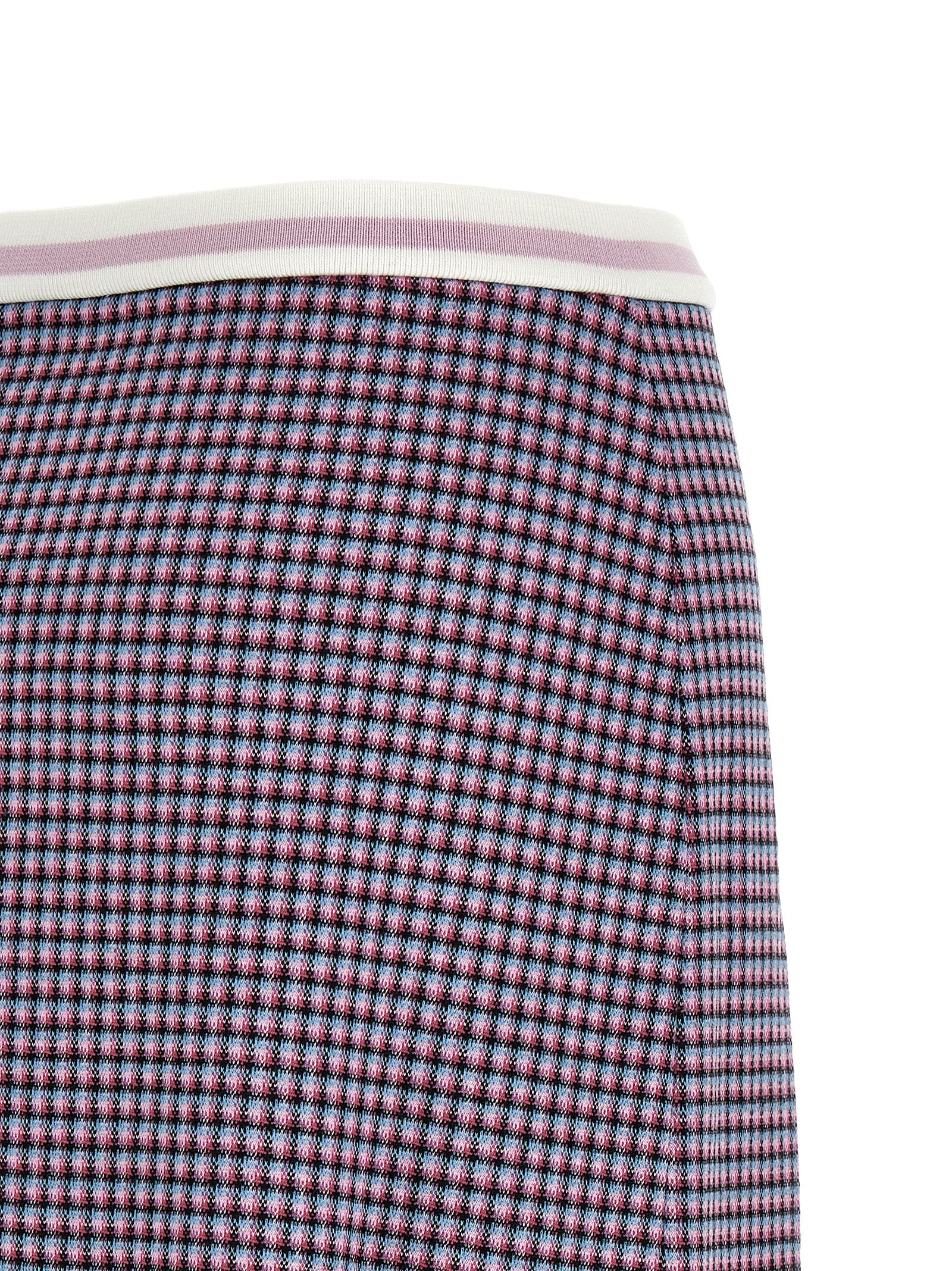 Marni 65% Viscose skirt in purple — view 4