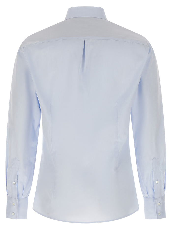 Brunello Cucinelli 100% Cotton shirt in blue — view 2