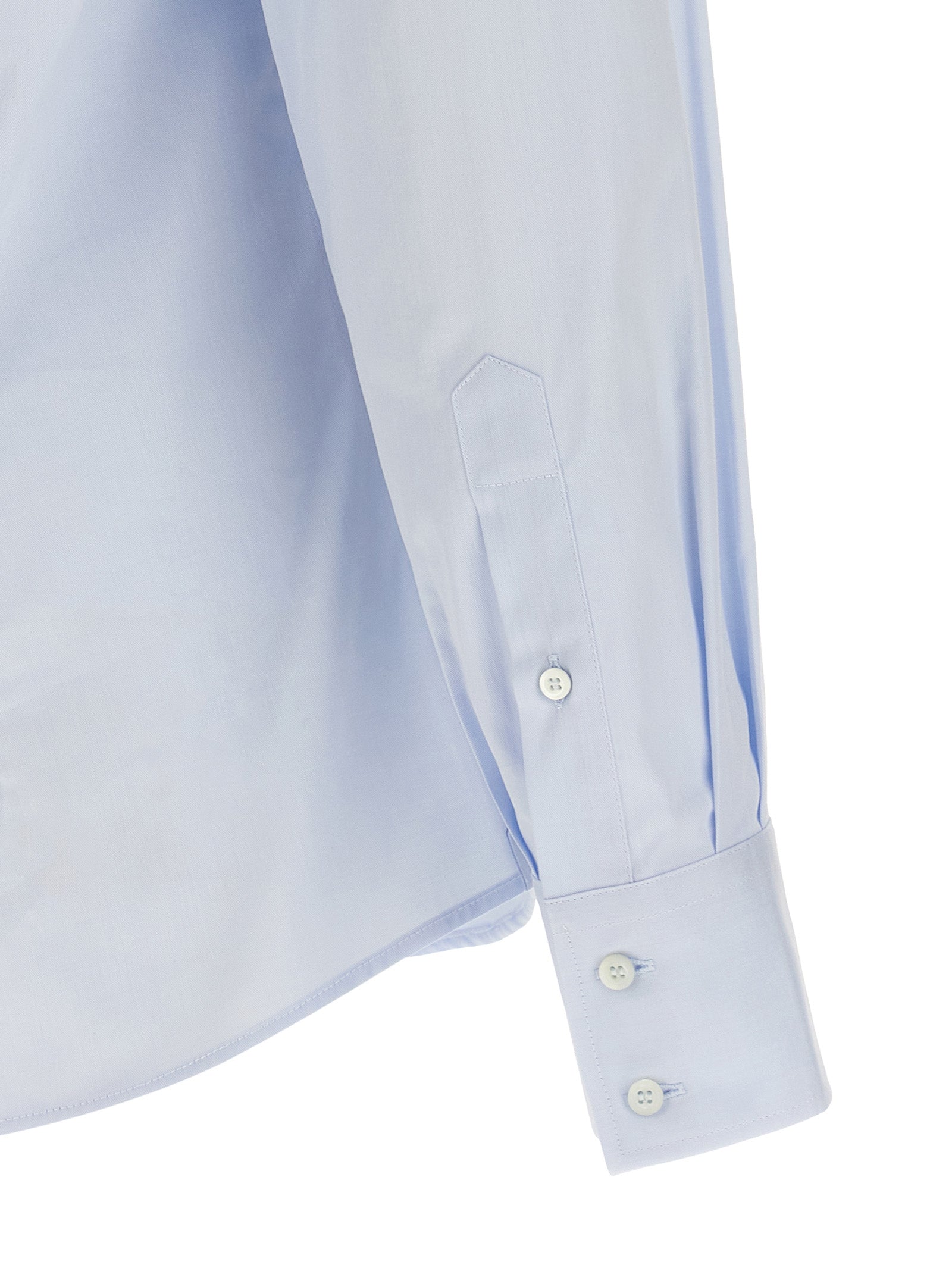 Brunello Cucinelli 100% Cotton shirt in blue — view 4