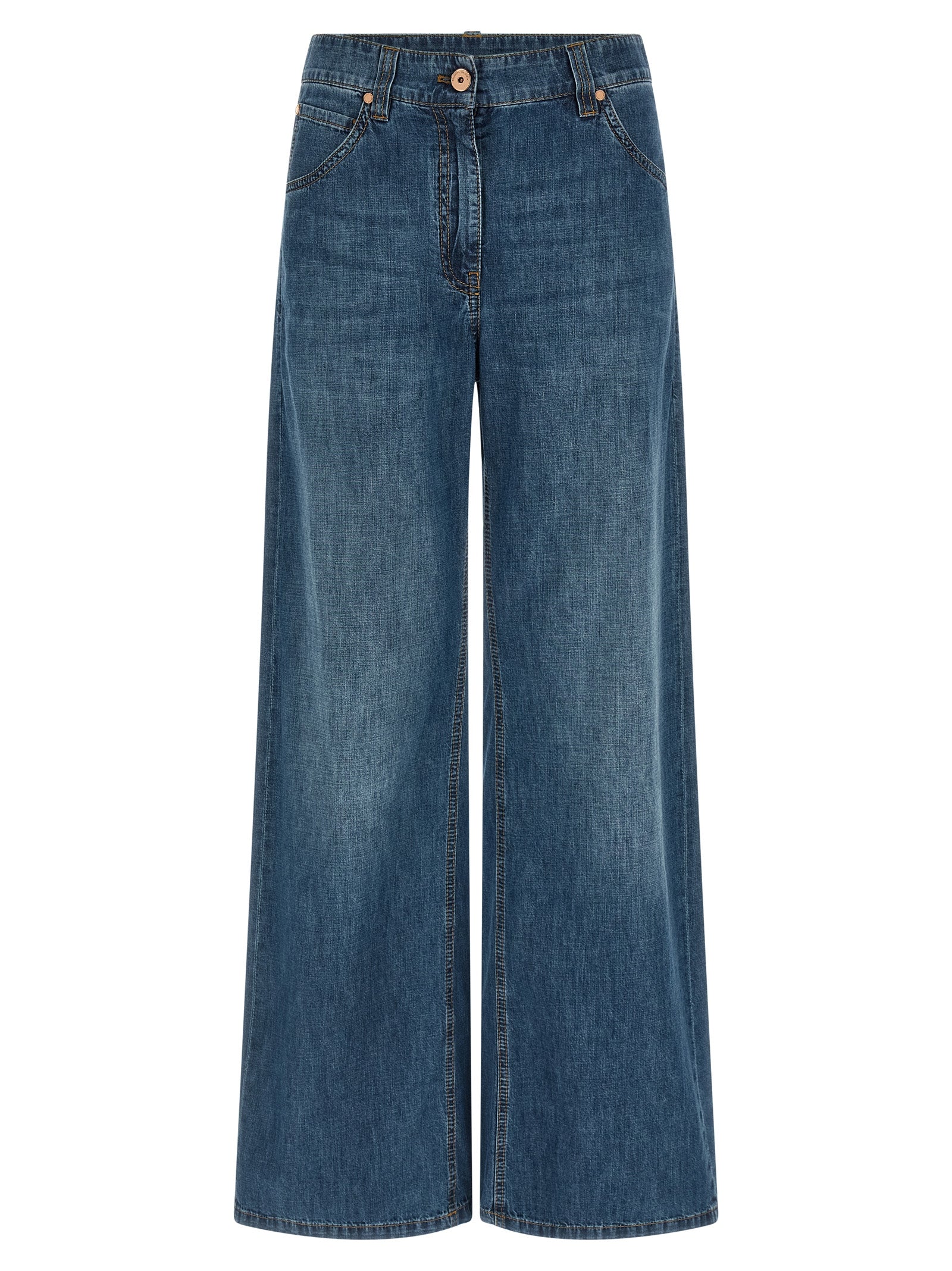 Brunello Cucinelli 100% Cotton jeans in blue
