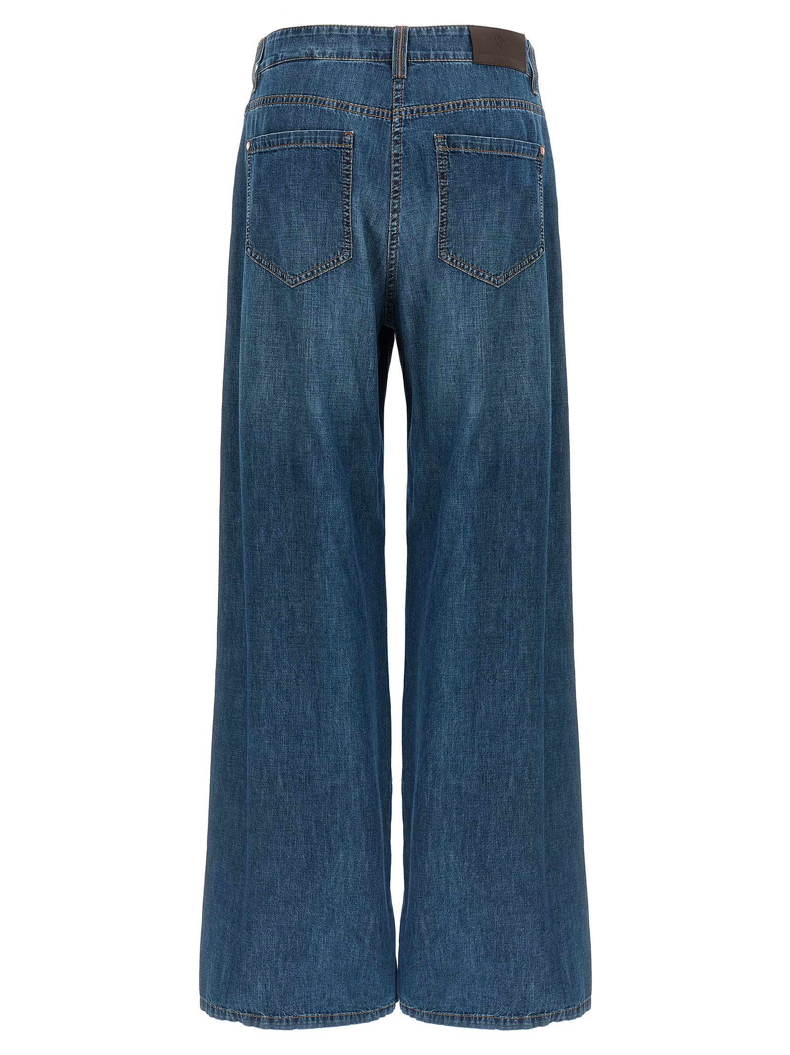 Brunello Cucinelli 100% Cotton jeans in blue — view 2