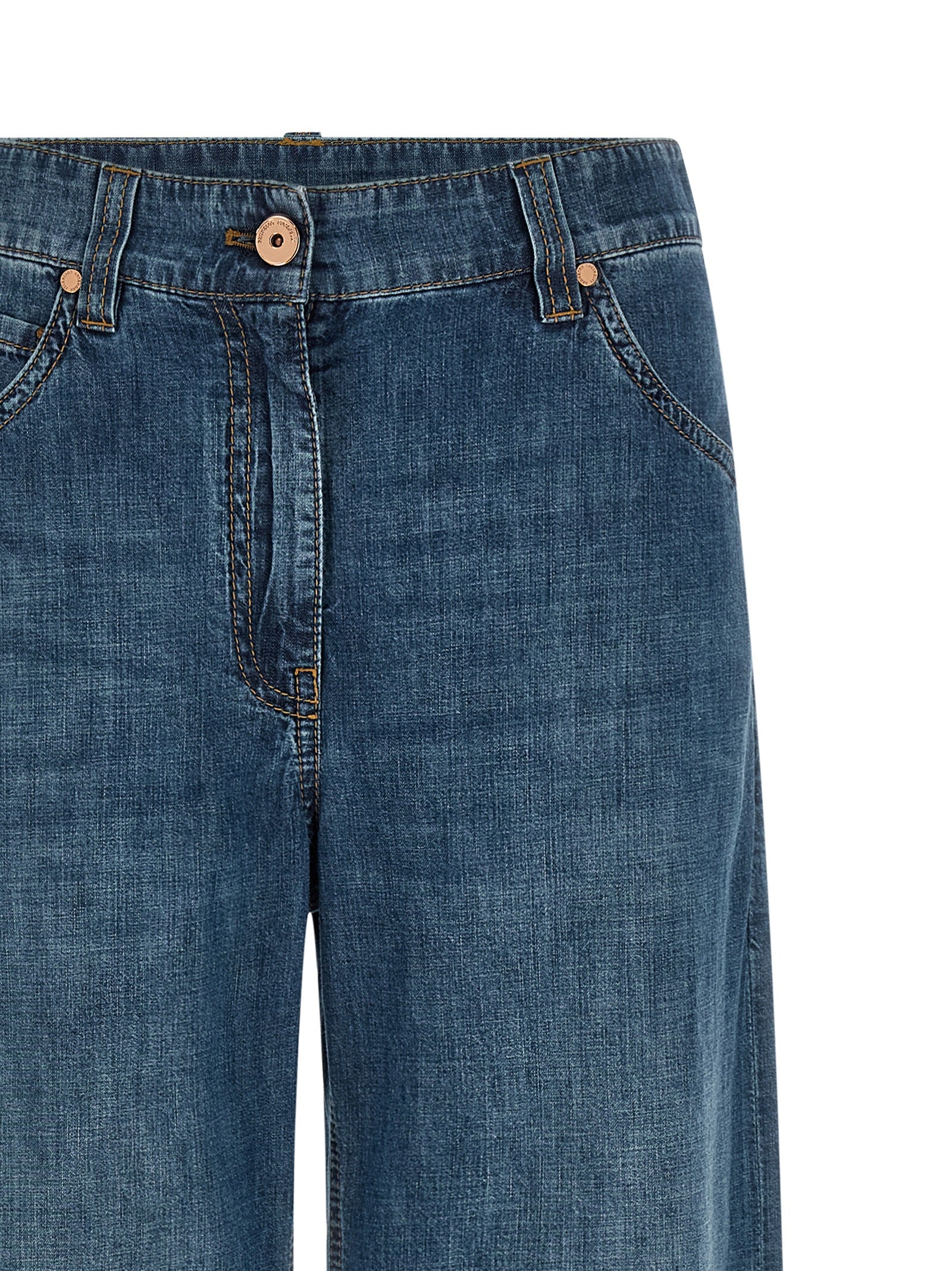 Brunello Cucinelli 100% Cotton jeans in blue — view 3
