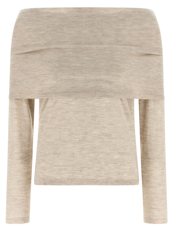 Max Mara 100% cashmere sweater in beige