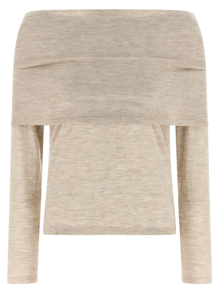 Max Mara 100% cashmere sweater in beige