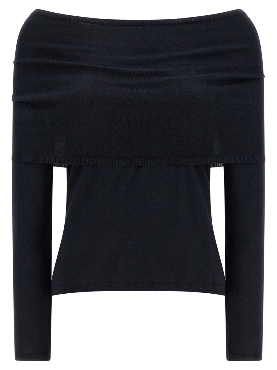 Max Mara 100% Cashmere sweater in blue
