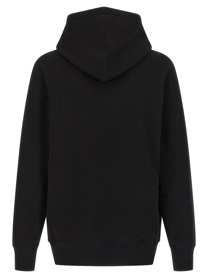 Alexander McQueen 100% Cotton hoodie in black — view 2