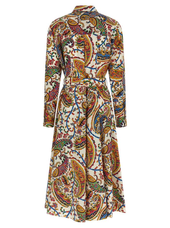 Etro 100% Cotton dress in multicolor — view 2