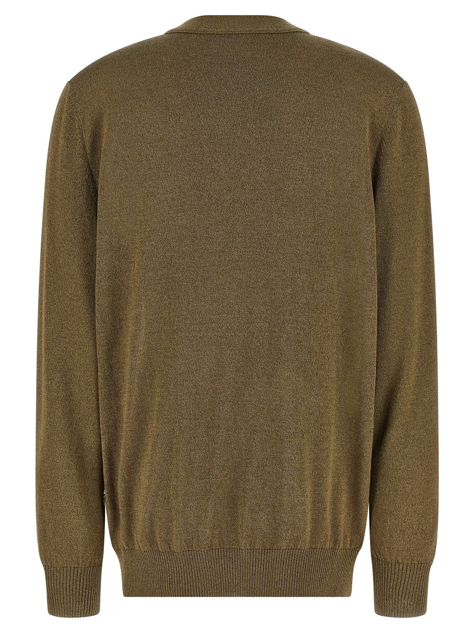 Etro 60% cotton cardigan in green — view 2