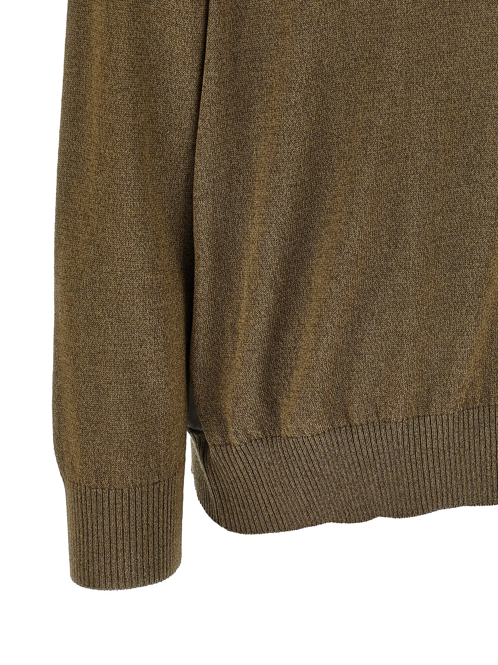 Etro 60% cotton cardigan in green — view 4