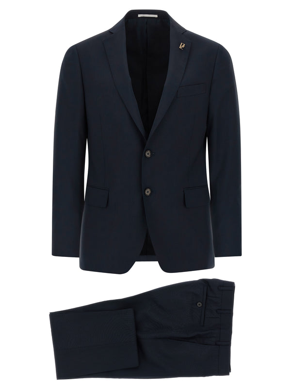 Pal Zileri 100% Wool suit in navy