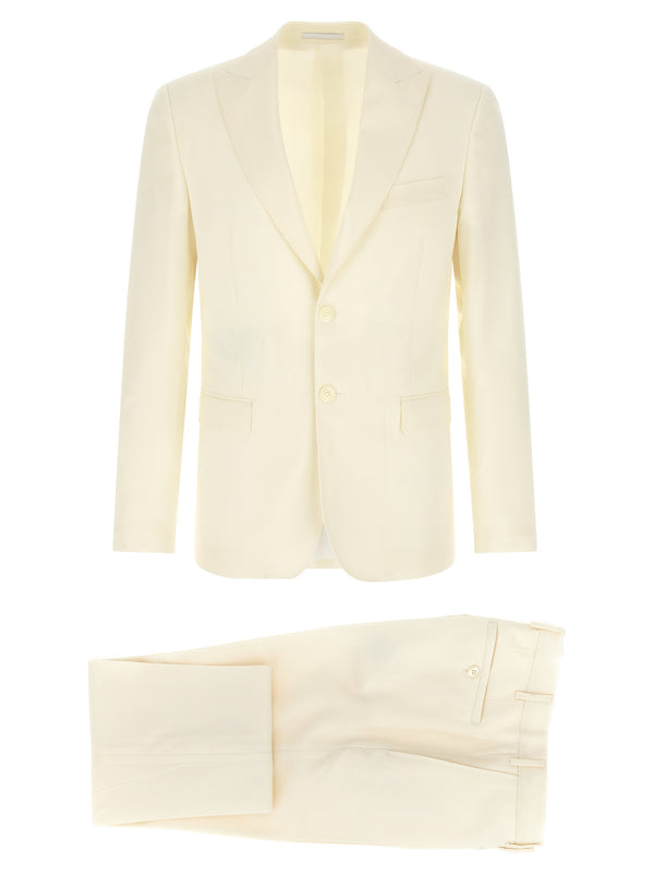 Pal Zileri 100% Wool suit in white
