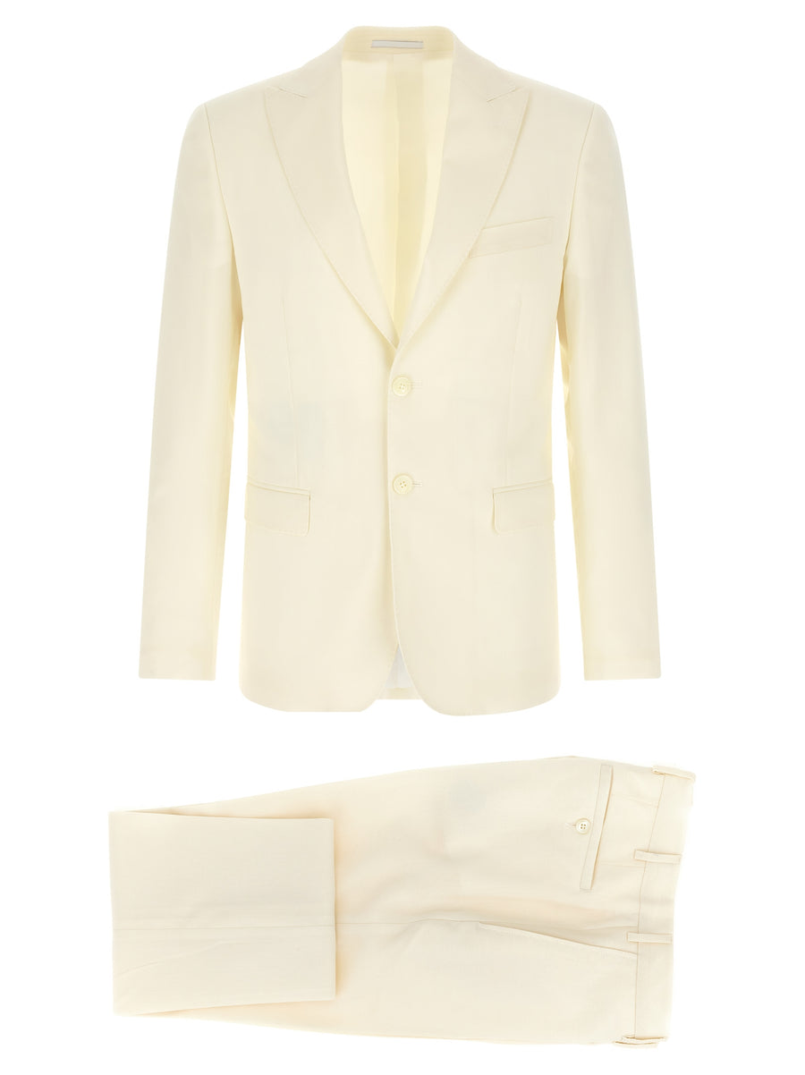 Pal Zileri 100% Wool suit in white