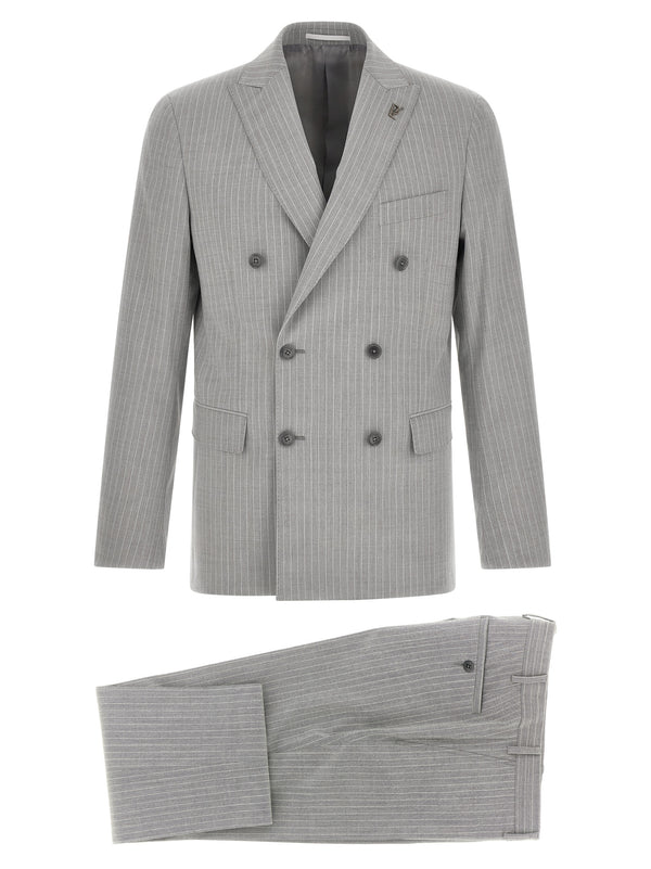 Pal Zileri 55% polyester suit in gray