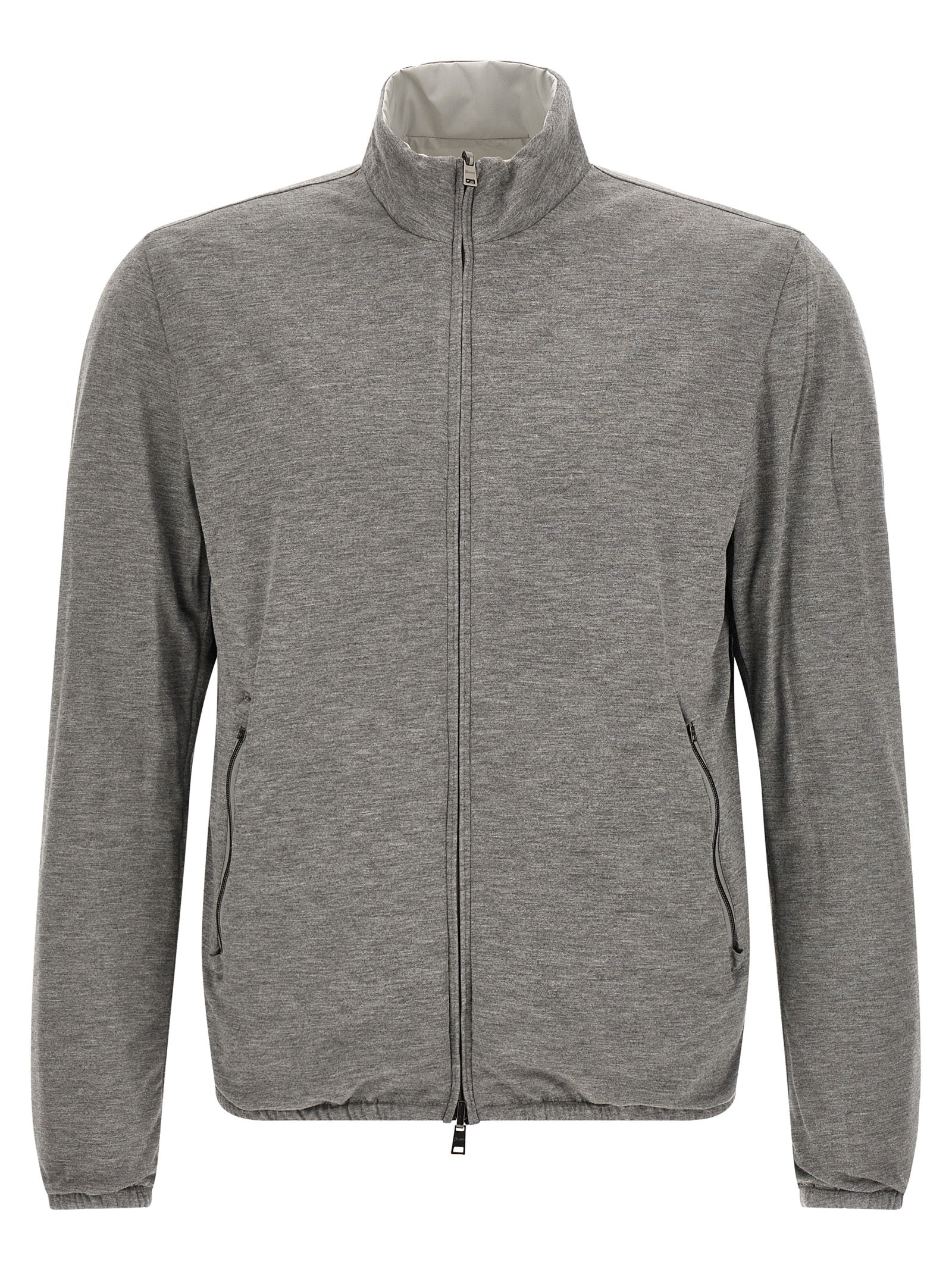 Herno 100% Polyester jacket in gray — view 2