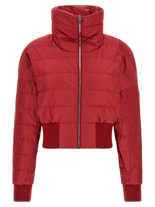 Rick Owens 100% Polyester with goose down padding down jacket in red