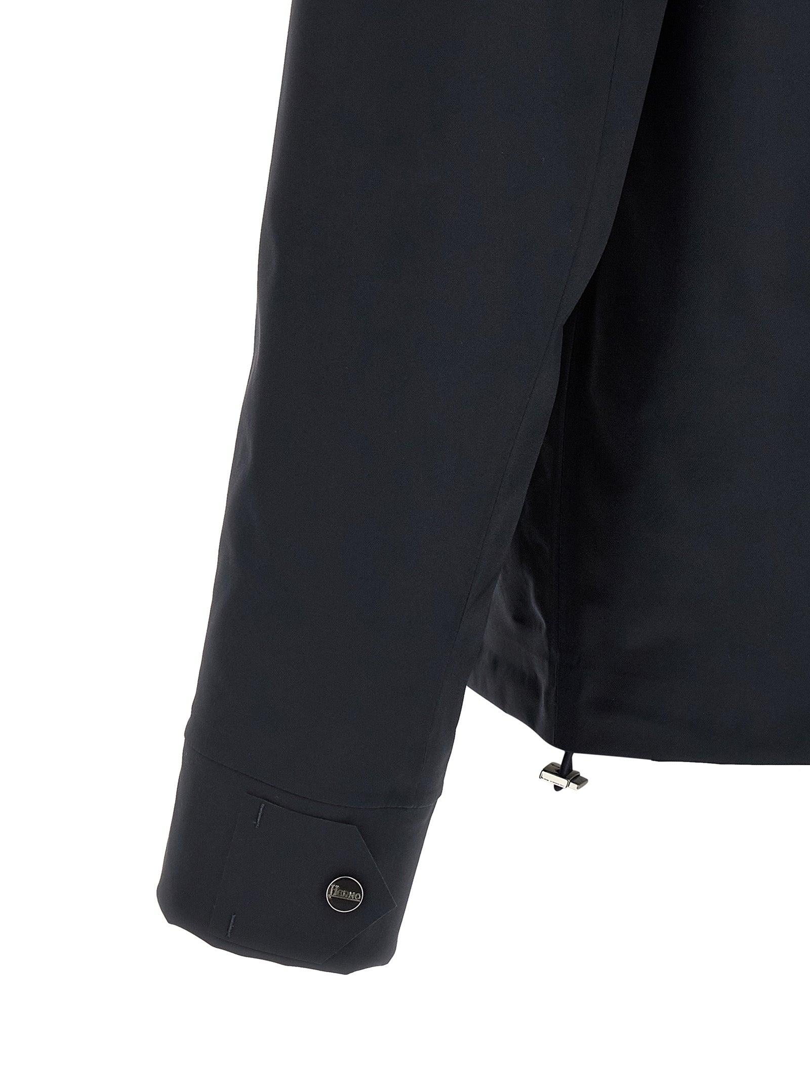 Herno 84% Polyamide jacket in black — view 4