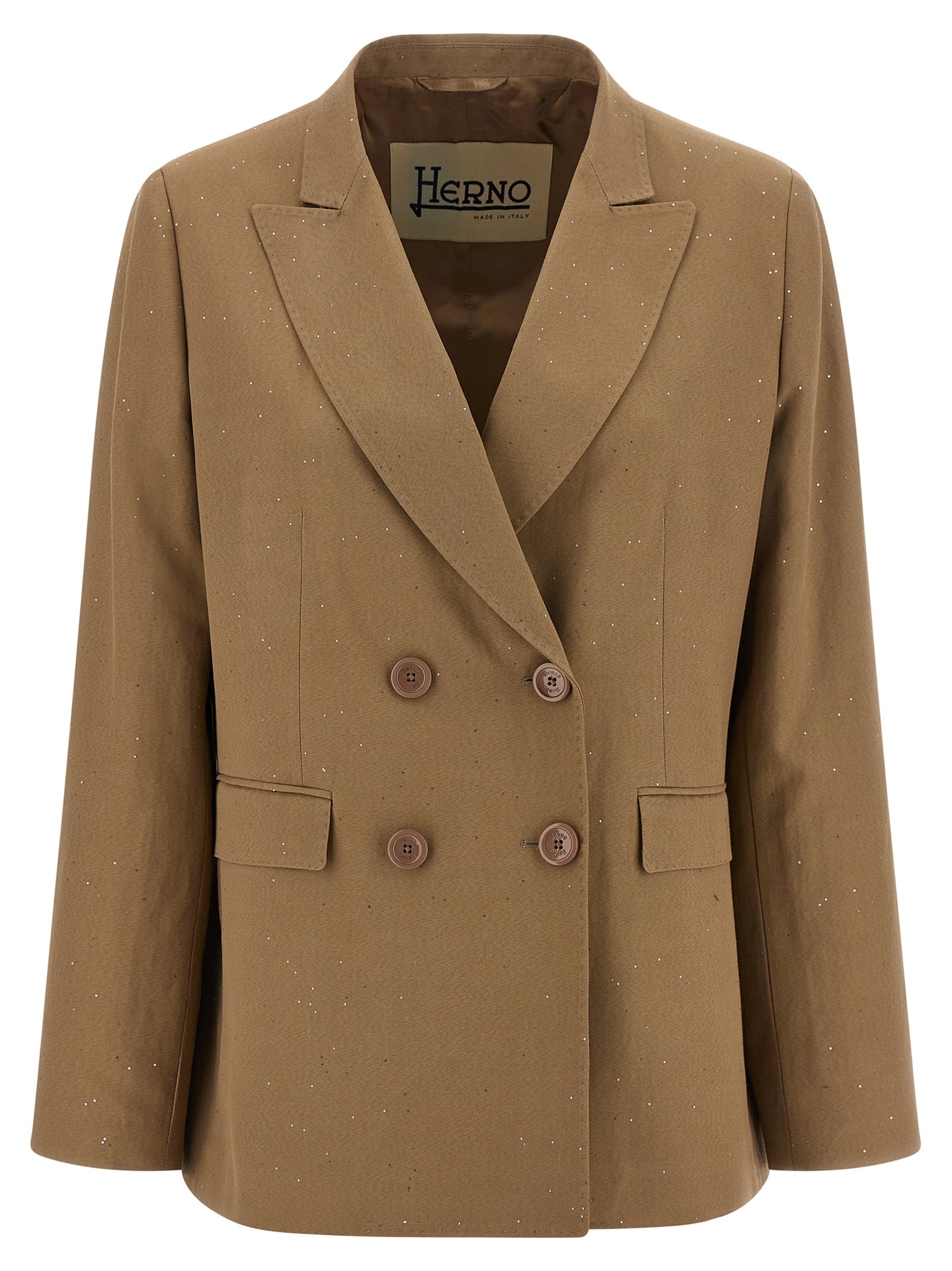 Herno 66% Viscose blazer in beige