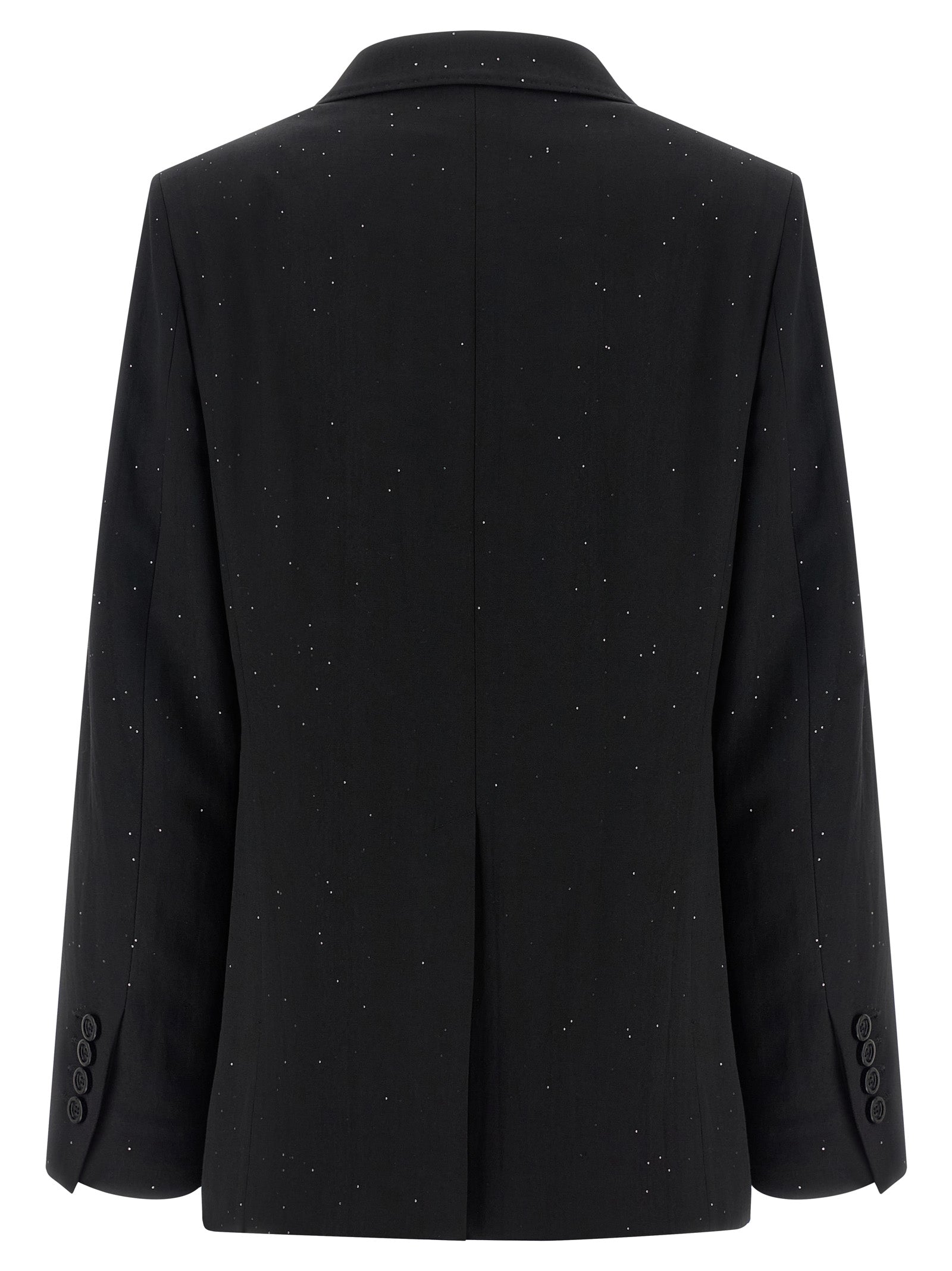 Herno 66% Viscose blazer in black — view 2