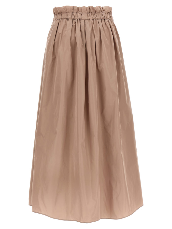 Herno 100% polyester skirt in pink — view 2