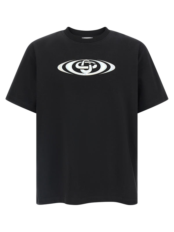Casablanca 100% organic cotton t-shirt in black