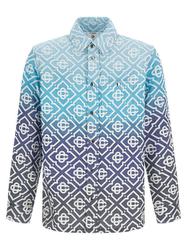 Casablanca 36% cotton jacket in blue
