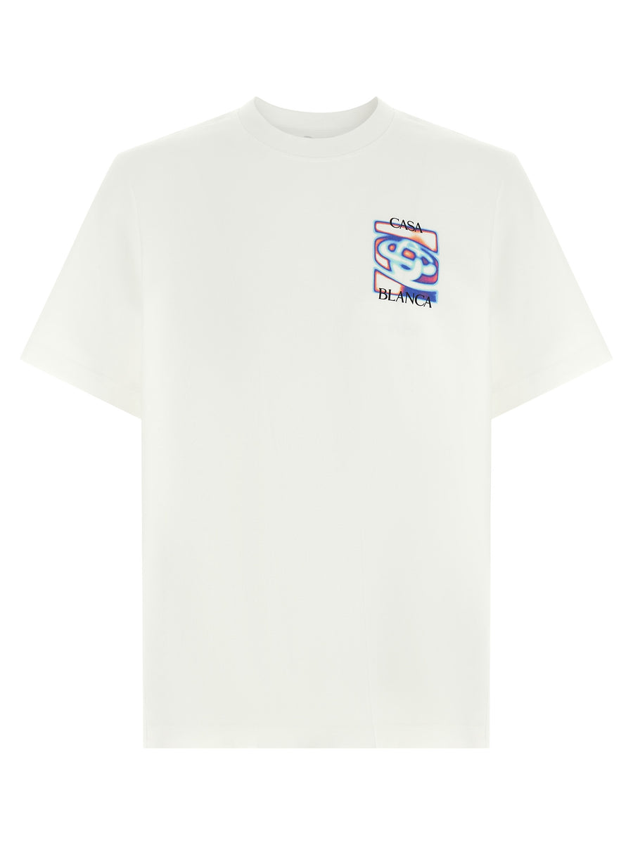 Casablanca 100% Organic Cotton t-shirt in white