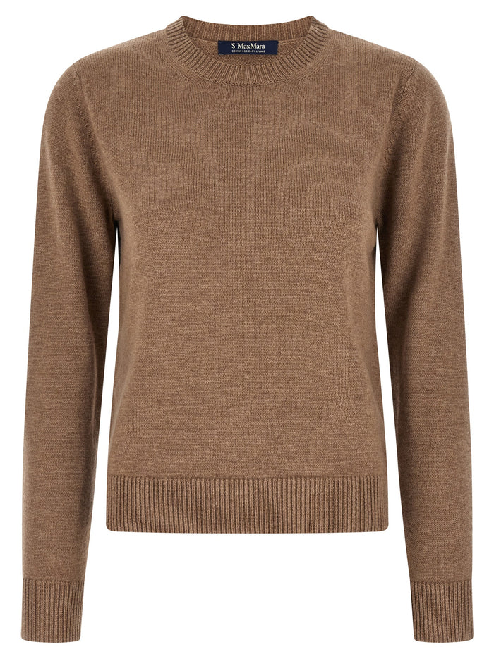 'S Max Mara 80% wool sweater in brown