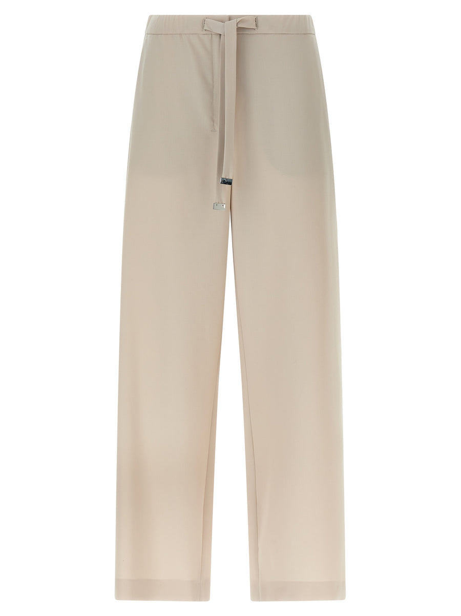 'S Max Mara 100% Virgin Wool trousers in beige