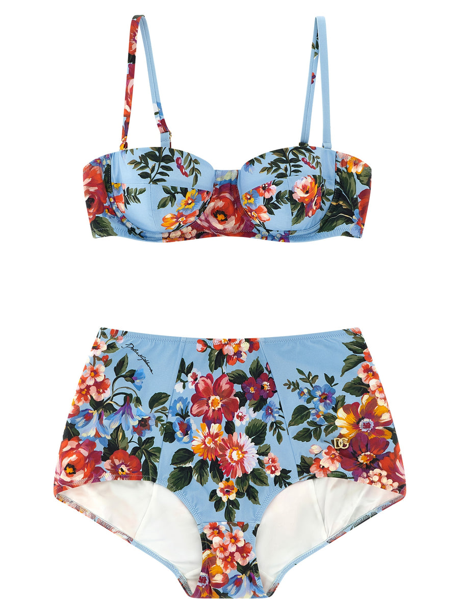 Dolce & Gabbana 74% Polyamide bikini in blue