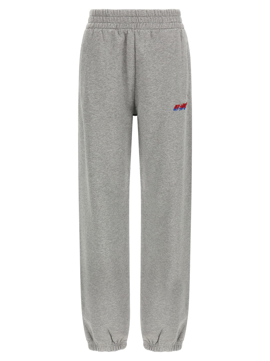 Off-White 100% Cotton joggers in gray