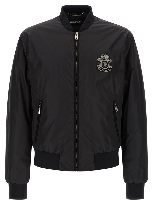 Dolce & Gabbana 100% Polyamide jacket in black