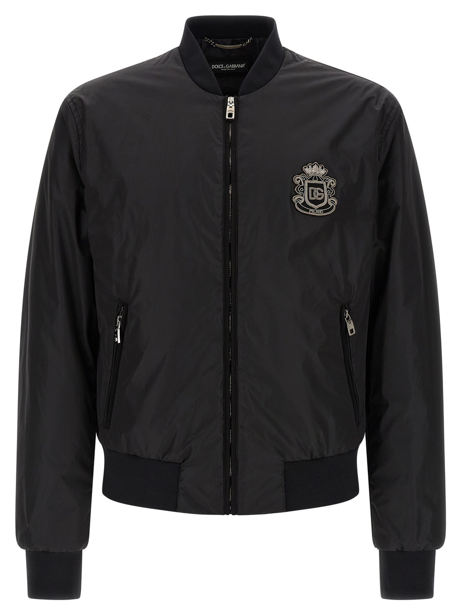 Dolce & Gabbana 100% Polyamide jacket in black