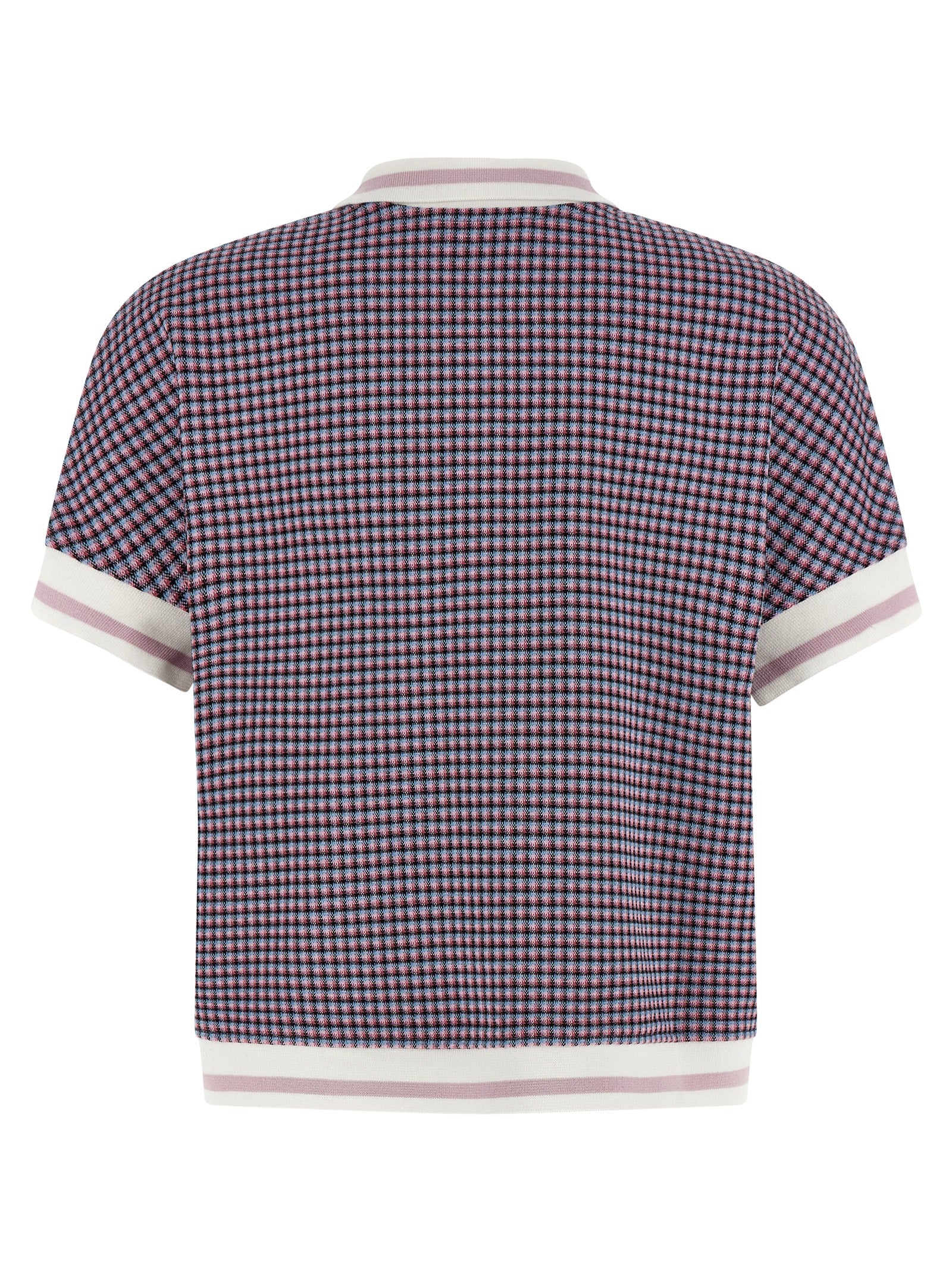 Marni 65% viscose polo shirt in multicolor — view 2