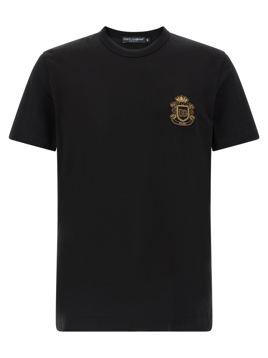Dolce & Gabbana 100% Cotton t-shirt in black
