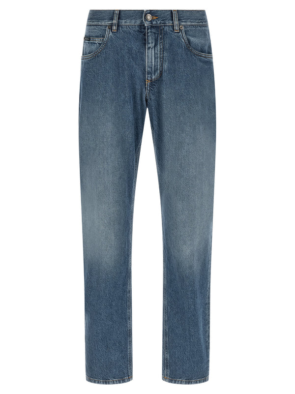 Dolce & Gabbana 100% Cotton jeans in blue