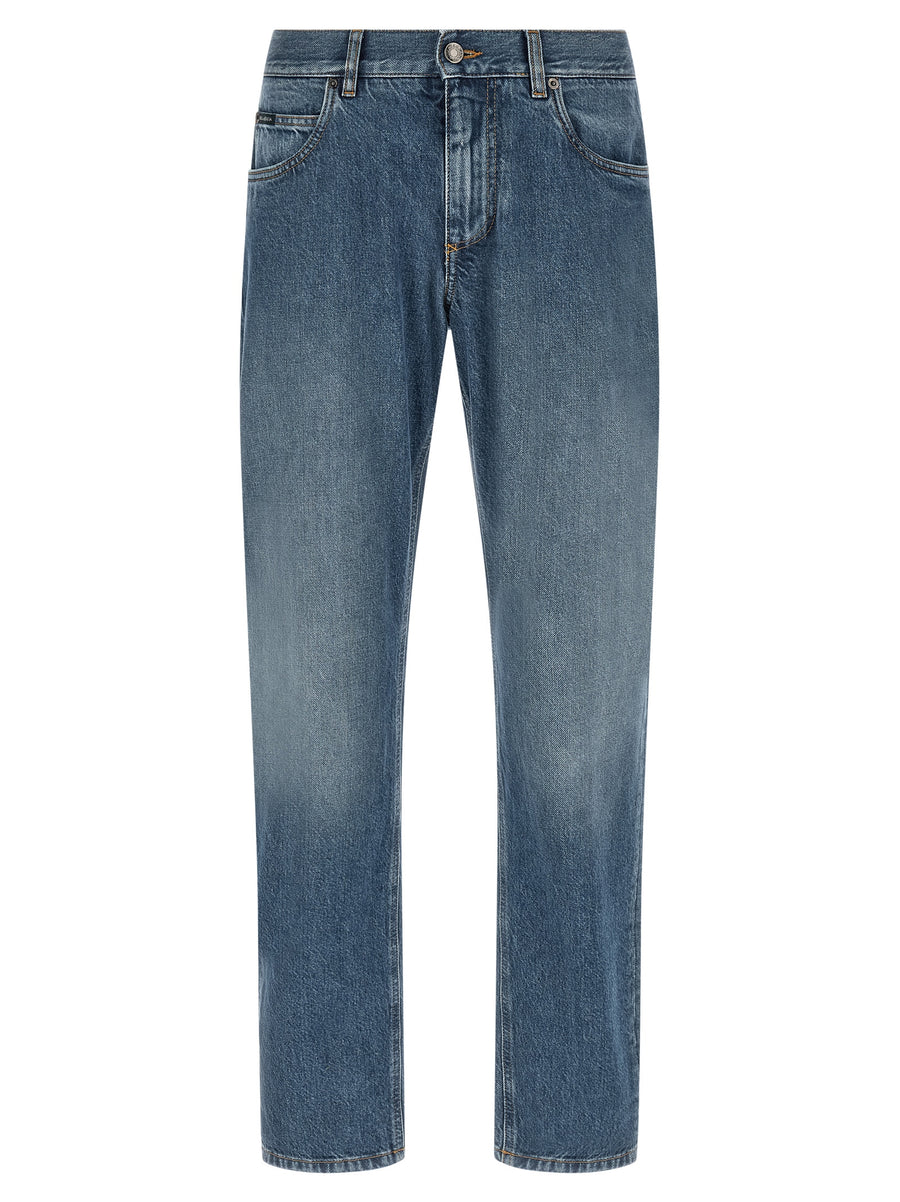 Dolce & Gabbana 100% Cotton jeans in blue