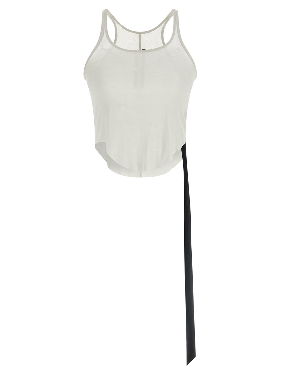 Drkshdw 100% cotton tank top in white
