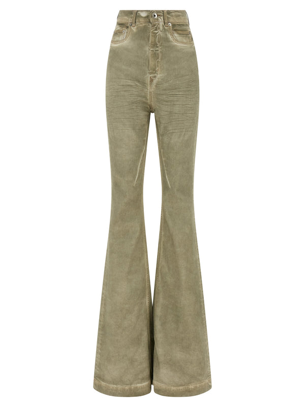 Drkshdw 91% Cotton jeans in beige