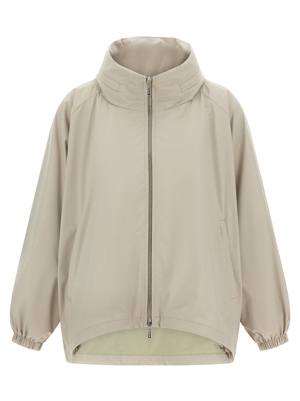 Moorer 100% Polyester jacket in gray