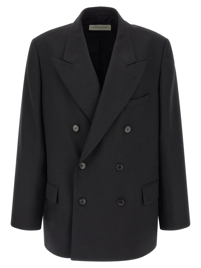 Dries Van Noten 83% wool blazer in black