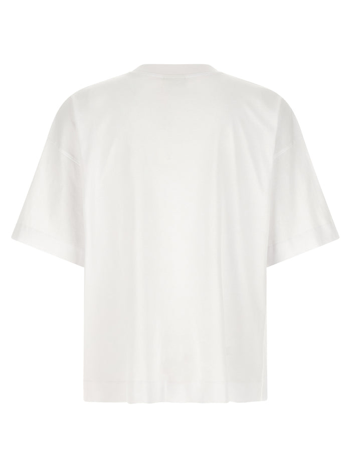 Dries Van Noten 100% Cotton t-shirt in white — view 2