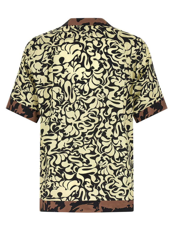 Dries Van Noten 100% Viscose shirt in multicolor — view 2