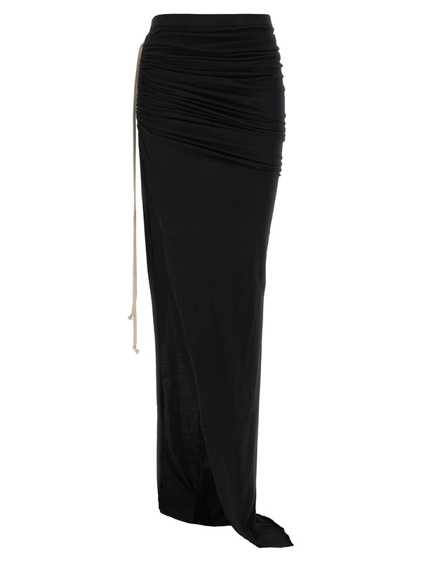 Drkshdw 100% Cotton skirt in black