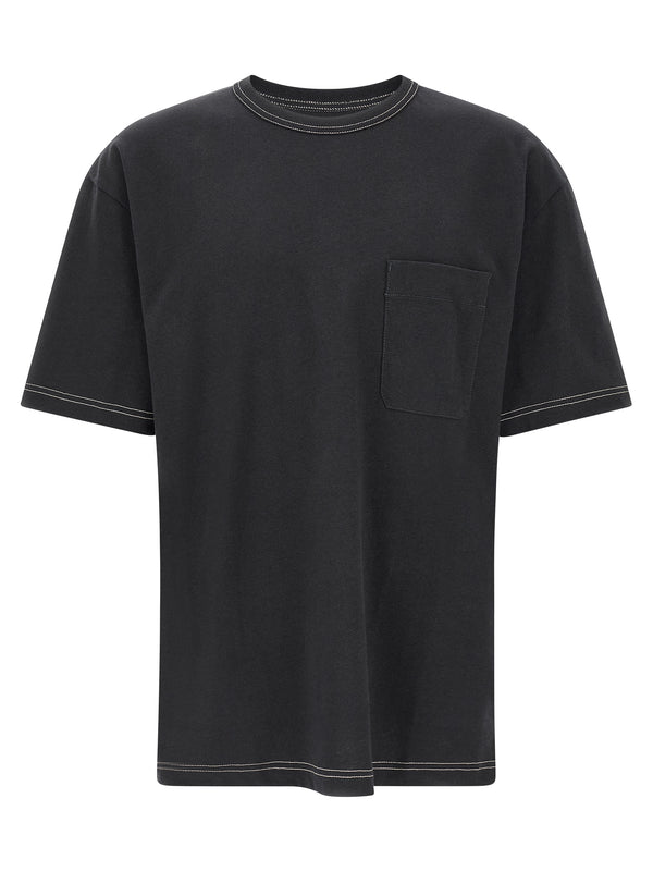 Lemaire 70% Cotton t-shirt in black