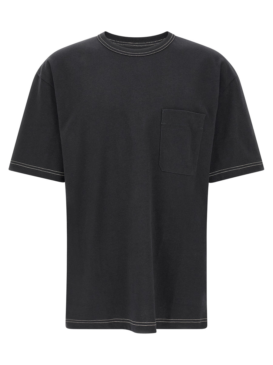 Lemaire 70% Cotton t-shirt in black