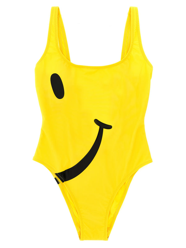 Moschino 80% Polyamide swimsuit in yellow