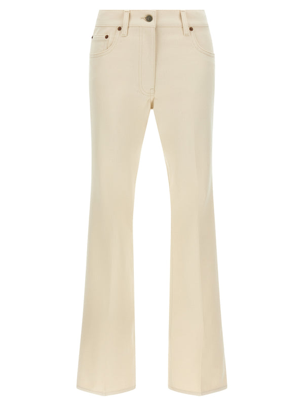 Valentino Garavani 100% Cotton jeans in beige