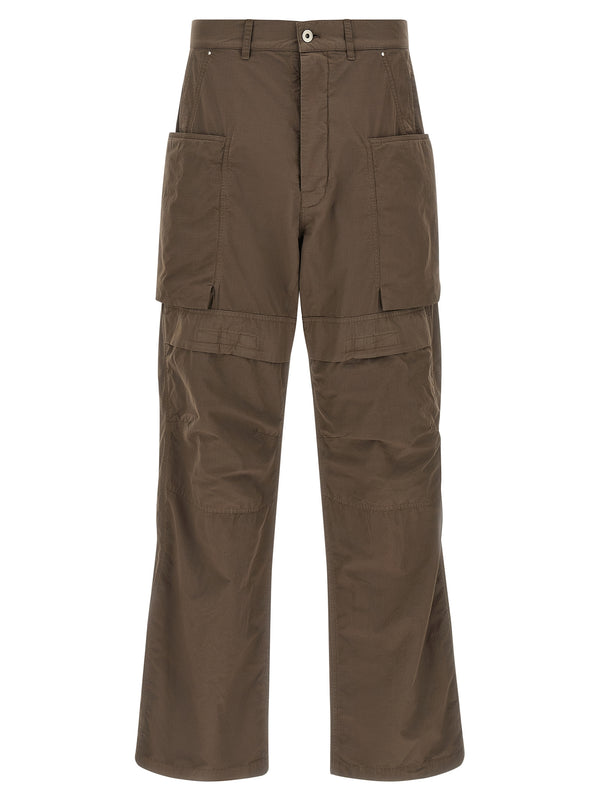 Drkshdw 100% Cotton cargo pants in brown